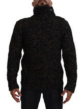 Dolce & Gabbana Brown Fatto A Mano Turtleneck Pullover Sweater -   -  Dolce & Gabbana.